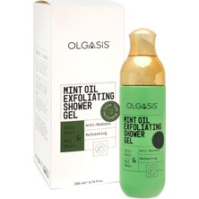 Olgasis Mınt Oil Shower Gel Wıth Peeling 200 ml Nane Yağlı Peelingli Duş Jeli Yenileyici Ferahlatıcı