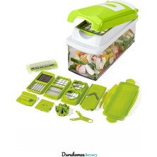 Nicer Dicer Mutfak Rendesi Yeşil Doğrama Seti