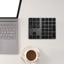 Sharplace Mini Bt 3.0 34 Anahtarlar Sayısal Tuş Takımı Bilgisayar Masaüstü Siyah Için Dijital Klavye (Yurt Dışından)