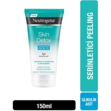 Neutrogena Skin Detox Serinletici Peeling Jel 150 ml Karma Ciltler İçin Glikolik Asitli Etkili Formül