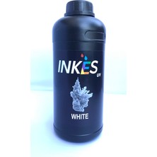 Inkes UV Uv Baskı Mürekkebi 1000 ml -Epson Dx4/dx5/dx7 ve XP600 Kafalar ile Uyumlu Rıgıd Uv Mürekkebi Sert ve Yarı Esnek Zeminlere Uygun