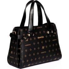 Armine 172 Baskılı Kadın El & Omuz Çantası