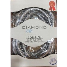 Diamond Esnek Duş Spirali 150+70