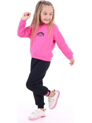 Toontoy Kids Toontoy Kız Çocuk Baskılı Eşofman Takım