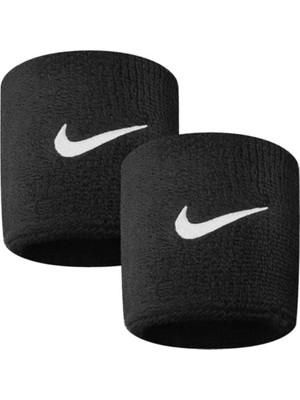 Nike Swoosh Wristbands Havlu El Bilekliği Siyah