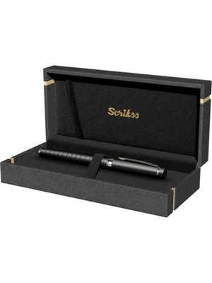 Scrikss Dolma Kalem Kutulu Mat Siyah 38