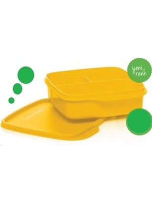 Tupperware Bölmeli Beslenme Sarı