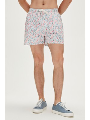 Bad Bear Anchor Swımshort Beyaz