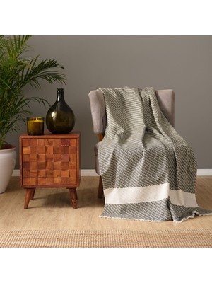 Karaca Home Wilma Haki Throw Battaniye 130X170 cm