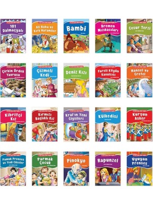 En Çok Sevilen Minik Klasikler (20 Kitap)