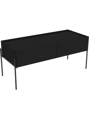 VitrA Equal 64111 Alt Ünite, 100 cm, Hareli Siyah Meşe