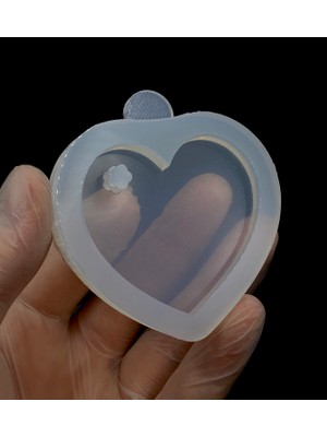 Epoksi Silikon Kalıp / Tek Kalp Kalıbı