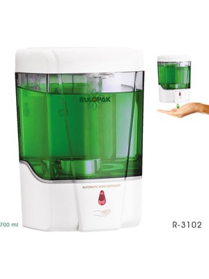 Rulopak Sensörlü Sıvı Sabun Dispenseri 700ML Sensörlü Sıvı