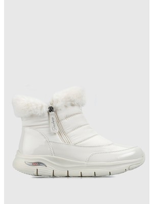 Skechers Arch Fit Smooth  -  Cool Puff Kadın Beyaz Kar Botu 167252 Wwht
