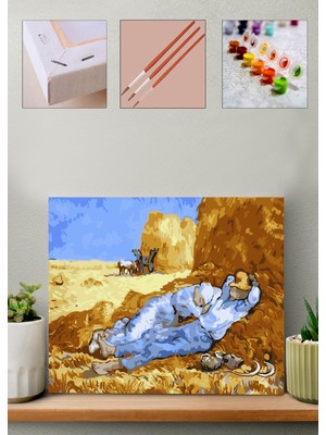 Carmen Sayılarla Boyama Seti - Öğle Uykusu