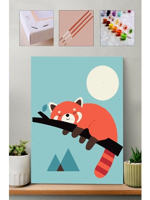 Carmen Sayılarla Boyama Seti - Uyuyan Tilki