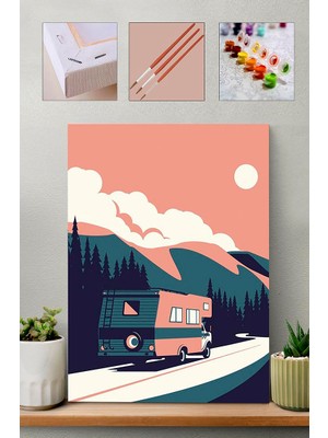 Sayılarla Boyama Seti - Karavan