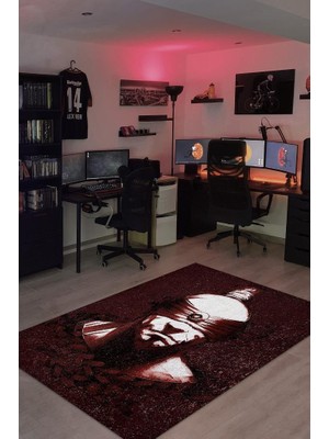 Homshtag Lee Sin Dokuma Tabanlı Yıkanabilir Gamer Halısı