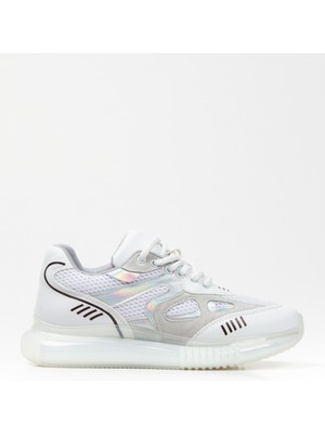 Mubiano 106-B Beyaz Kadın Spor Ayakkabı & Sneaker