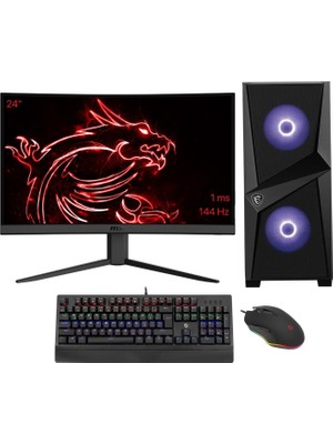 Go Gamer GA2072DS Amd Ryzen 7 5700X 8gb 512GB SSD GTX1050TI Windows 11 Pro 23.6" Masaüstü Bilgisayar
