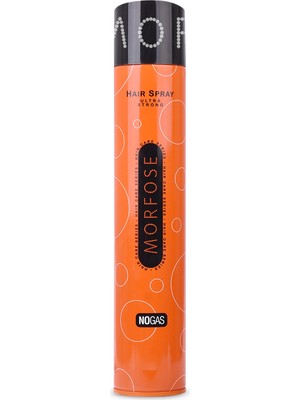 Morfose Ultra Sert Saç Spreyi 400 ml Boyalı Saçlar için Gazsız Formül Parlaklık Artırıcı
