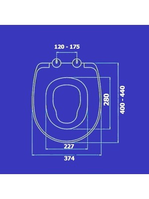 Evata Elone Universal Yavaş Kapanan Çocuk Adaptörlü Çift Kullanımlı Klozet Kapağı