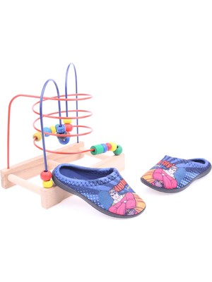 Gezer 13599 Erkek Çocuk Brevaman Ev-Halı Terliği