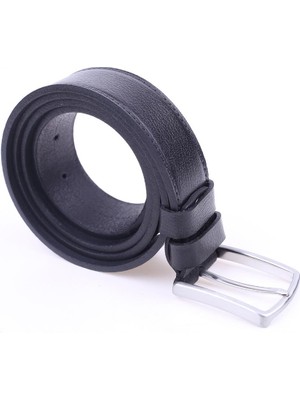 Summıt 2149 Erkek %100  Deri Kumaş Kemeri