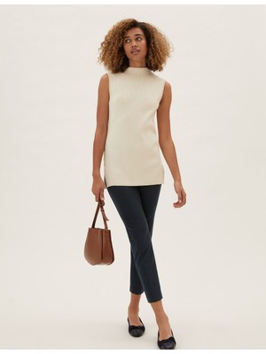 Marks & Spencer Slim Fit Ankle Grazer Pantolon