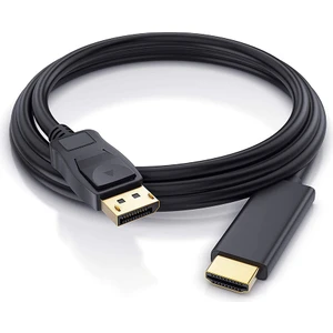 BK Teknoloji Yüksek Kalite Displayport To HDMI Dönüştürücü Kablo - 3 Metre