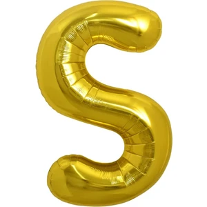 Patladı Gitti Folyo Harf Balon Gold 16 Inç 36 cm