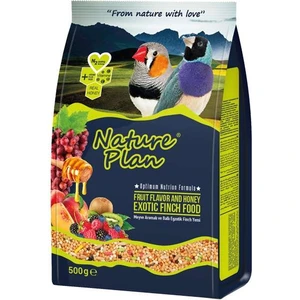 Nature Plan Meyveli ve Ballı Egzotik Finch Yemi 500GR x 5 Adet