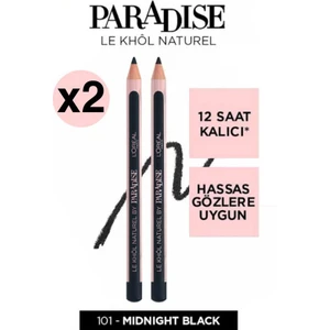 L'Oréal Paris Loreal Paris Superliner Le Khol Eyeliner 101 Midnight Black X2