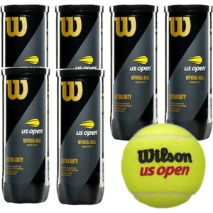 6 Kutu Us Open Tenis Topu Vakum Ambalajda