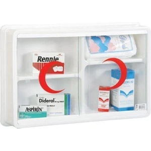 Pls Ecza Dolabı Camlı Yeni Yönetmeliklere Uygun Sağlam Ev Okul Işyeri Ecza Dolabı 158