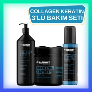X Pro Harmony Collagen Keratın Serisi 3’lü Bakım Seti