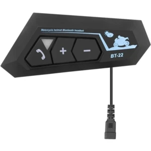 BT22 Motosiklet Bluetooth V50 Intercom Interkom Dinleme ve Konuşma Özellikli Su Geçirmez 22