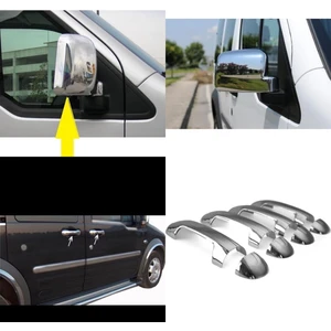 Yüksel Nikelaj Ford Connect Krom Set Ayna Kapağı-Kapı Kolu
