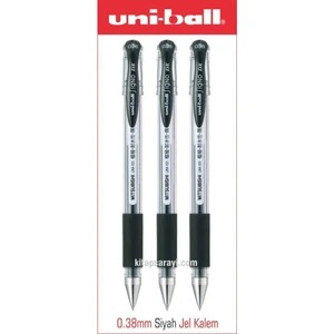 Uniball Signo Dx 0.38 mm Siyah Jel Kalem