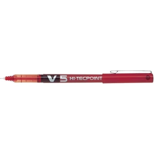 Roller Kalem Hi-Tecpoint Iğne Uç 0.5 mm Kırmızı Bx-V5-R (12 Li Kutu)
