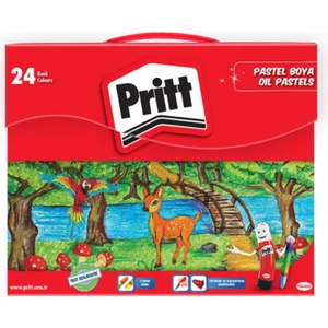 Çantalı Pastel Boya 24'lü