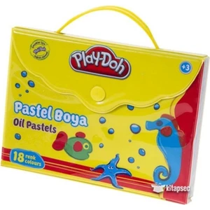 Play-Doh 18 Renk Pastel Boya Çantalı PA006