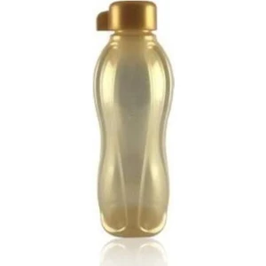 Eko Şişe 500 ml Gold Vidalı Kapak Tupperware Eko Şişe 500 ml Pratik