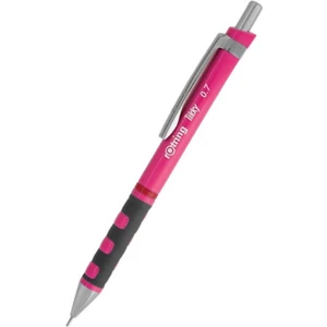 Kurşun Kalem Okul Seti 0.7 mm Neon Pembe Versatil Kalem Silgi Uç