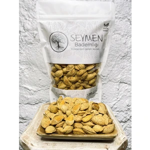 seymen bademliği organik Elle Kırılan Çıtır Kabuklu çiğ Badem 500 gr
