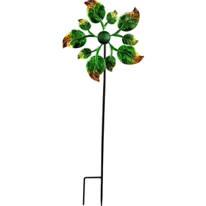 Ienin Bitki Yel Değirmeni Kazık Çubuğu Bahçe Manzarası Arka Bahçe Süsleri (Yurt Dışından)