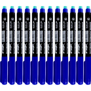 CD Kalemi Silgili M Uç 1.5mm 12'li Mavi