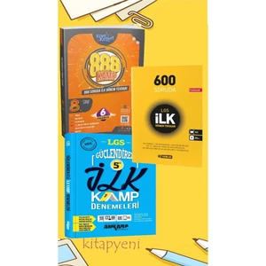 Hız Yayınları LGS Ilk 600 Ankara 1,dönem Kamp Deneme Günay 888 Ilk Dönem Tekrar Kamp Kitapları Seti