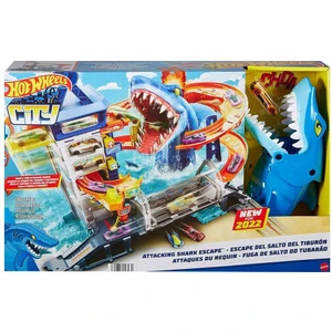 Hot Wheels HDP06 Hot Wheels Köpek Balığından Kaçış Oyun Seti