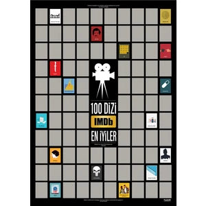 Imdb Top 100 Kazıkazan Dizi Posteri, Kazınabilir Poster, En Iyi 100 Dizi Kolay Kazıma Yeni Versiyon